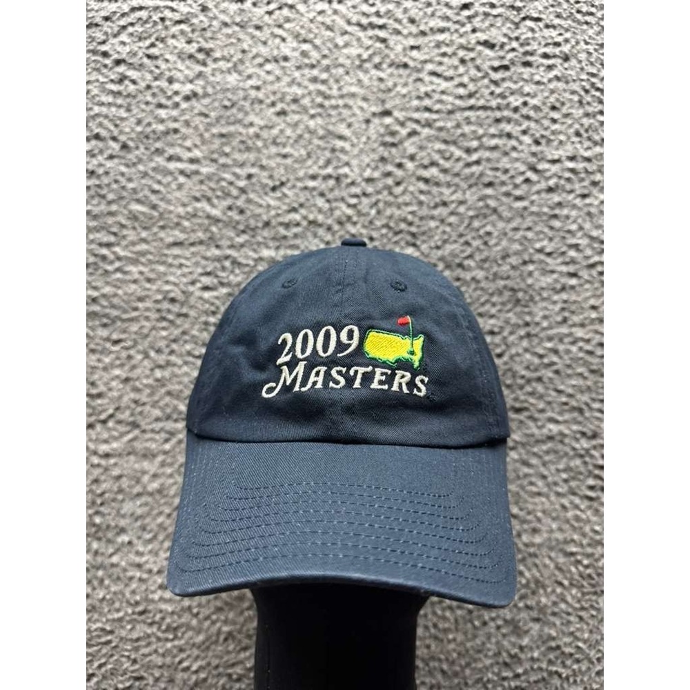 American Needle 2009 Masters Tournament Strapback Hat Navy‎ Blue Adult One Size